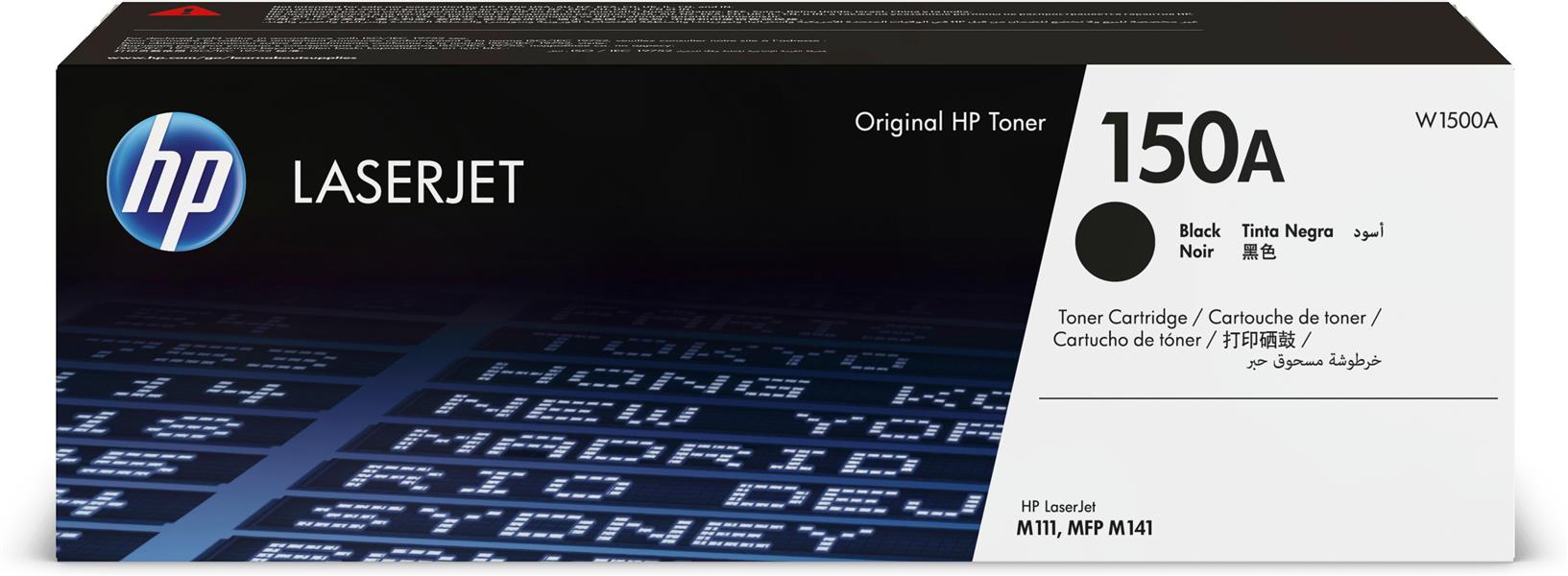 HP LaserJet 150A Black Original Toner Cartridge tonercartridge 1 stuk(s) Origineel Zwart