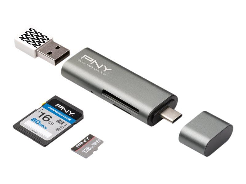 PNY USB-C Card Reader / USB-A Adapter