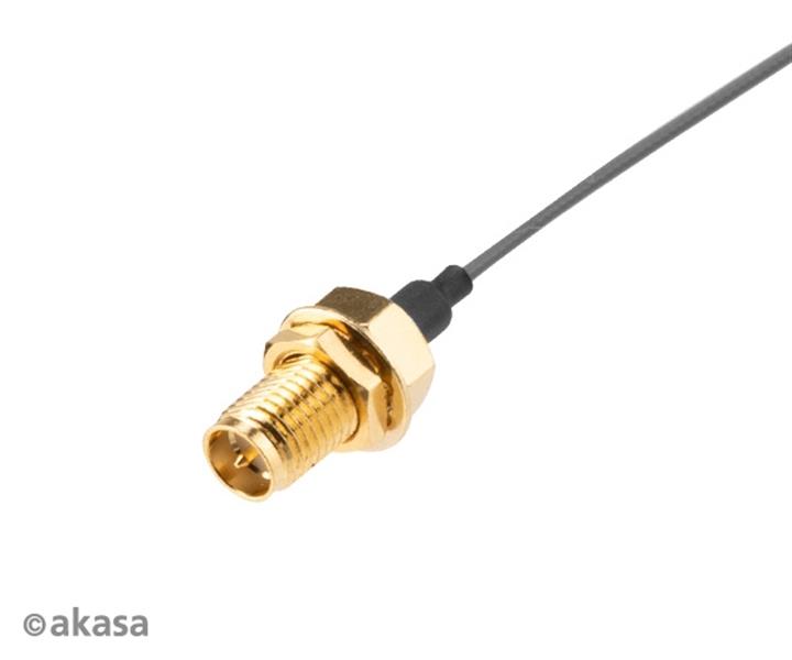 Akasa I-PEX MHF4L to RP-SMA Female Pigtail Cable 22cm 2pcs pack