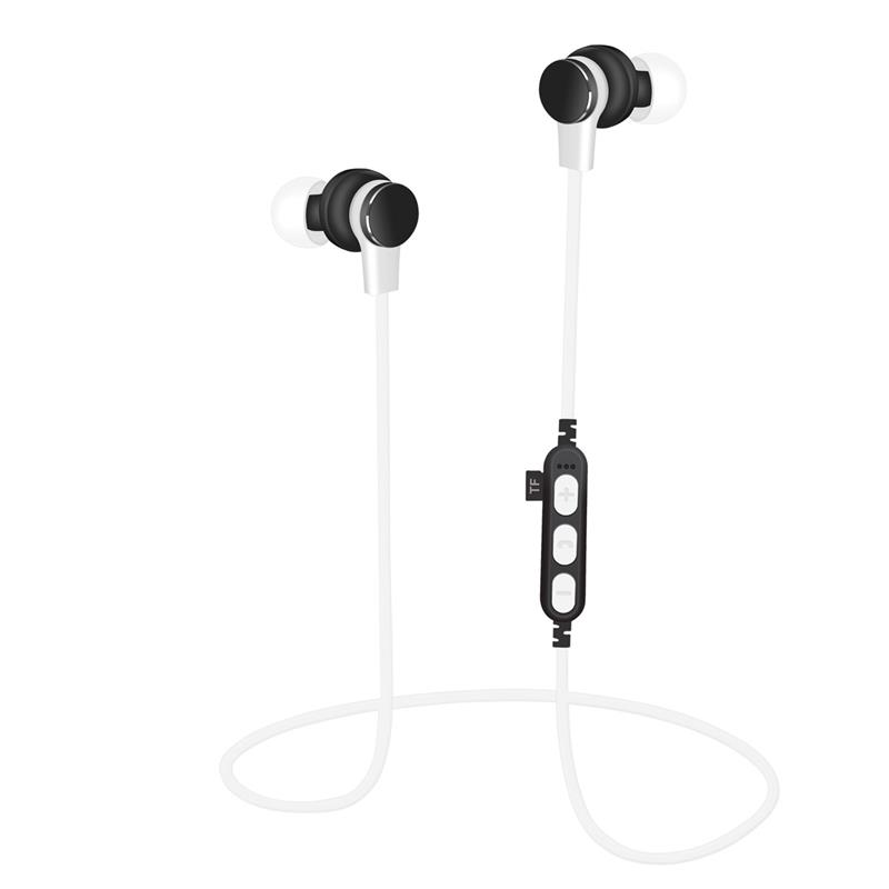 Platinet In-Ear Earphones Bluetooth V4 2 microSD MIC - model 1061 - Wit