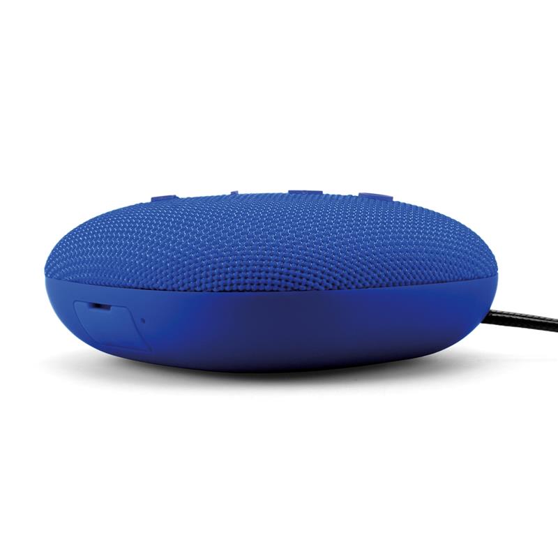 Platinet Outdoor wireless Speaker IPX5 waterproof 6W cardreader Bluetooth v5 EDR 1500mAh accu 243g BLAUW