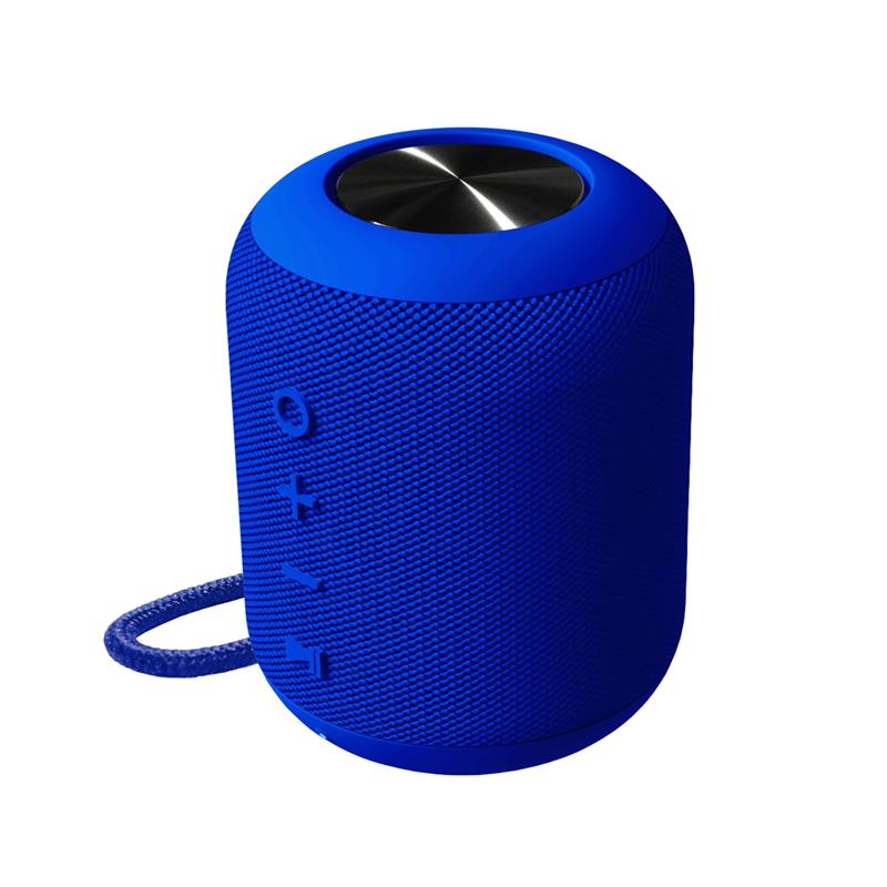 Platinet PEAK Bluetooth speaker 10Watt 2x5W BT5 EDR 2200mAh IPX5 waterproof cardreader BLAUW