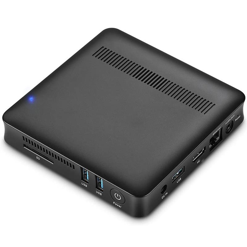 Epsilon Rikomagic Intel Celeron N4120 Windows 10 mini PC 4GB 64GB eMMC SSD Wifi AC Bluetooth GBit LAN 3x USB3 HDMI VGA cardreader