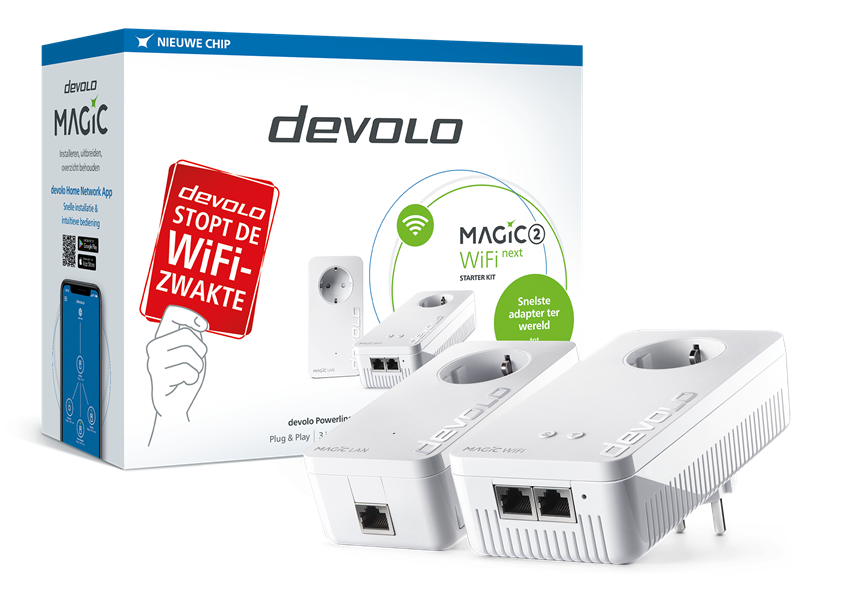 Devolo magic 2 wifi next starter kit PowerLine WiFi adapter AC N Dual Band