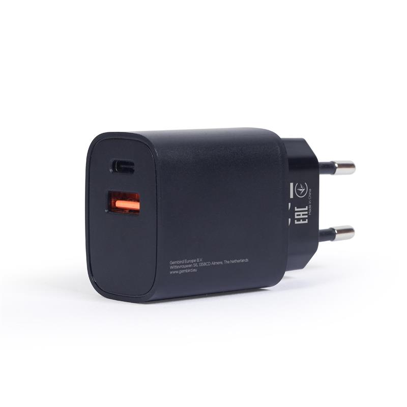 USB Type-C snellader 18 W zwart