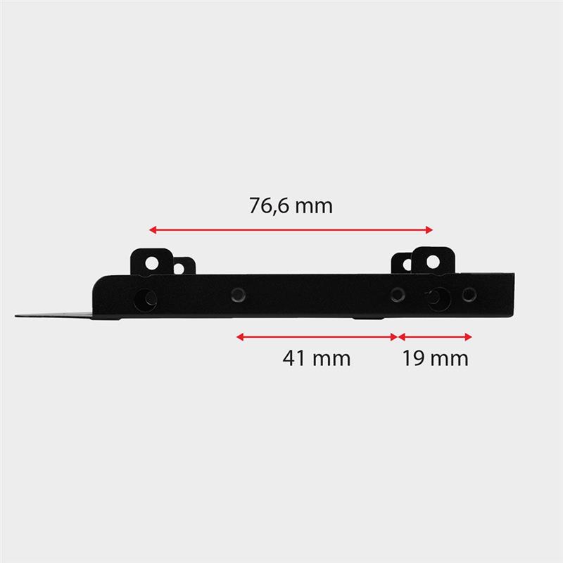 AXAGON Reduction for 2x 2 5 HDD into 3 5 or PCI position black