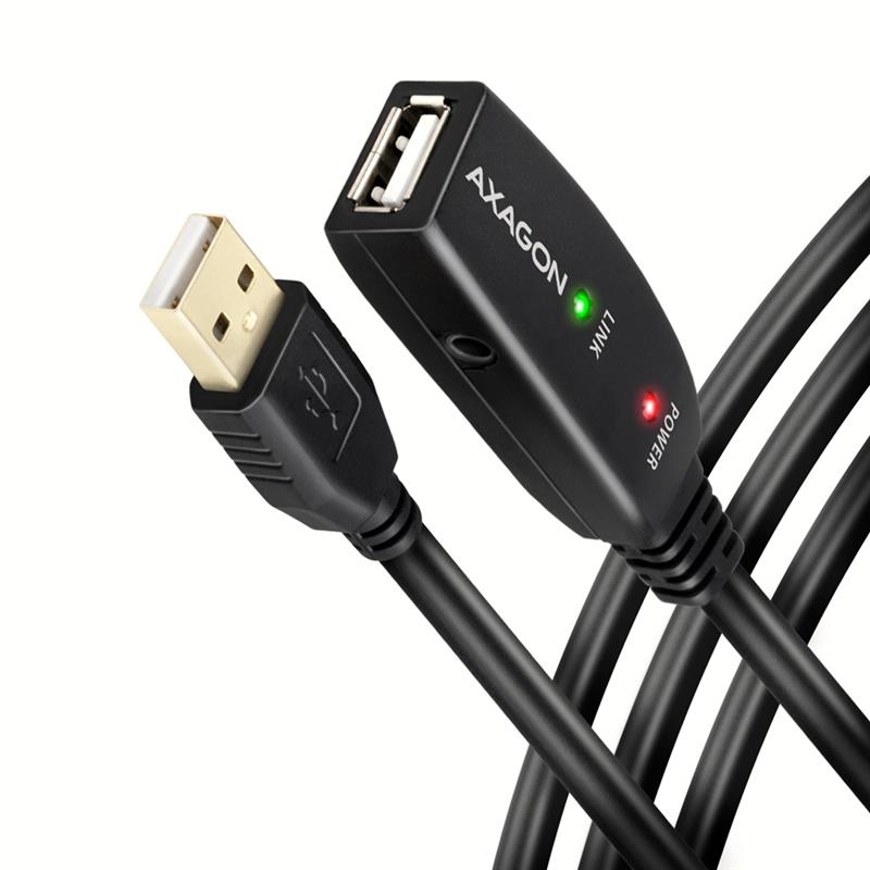 AXAGON USB2 0 Active Extension Repeater Cable 5m
