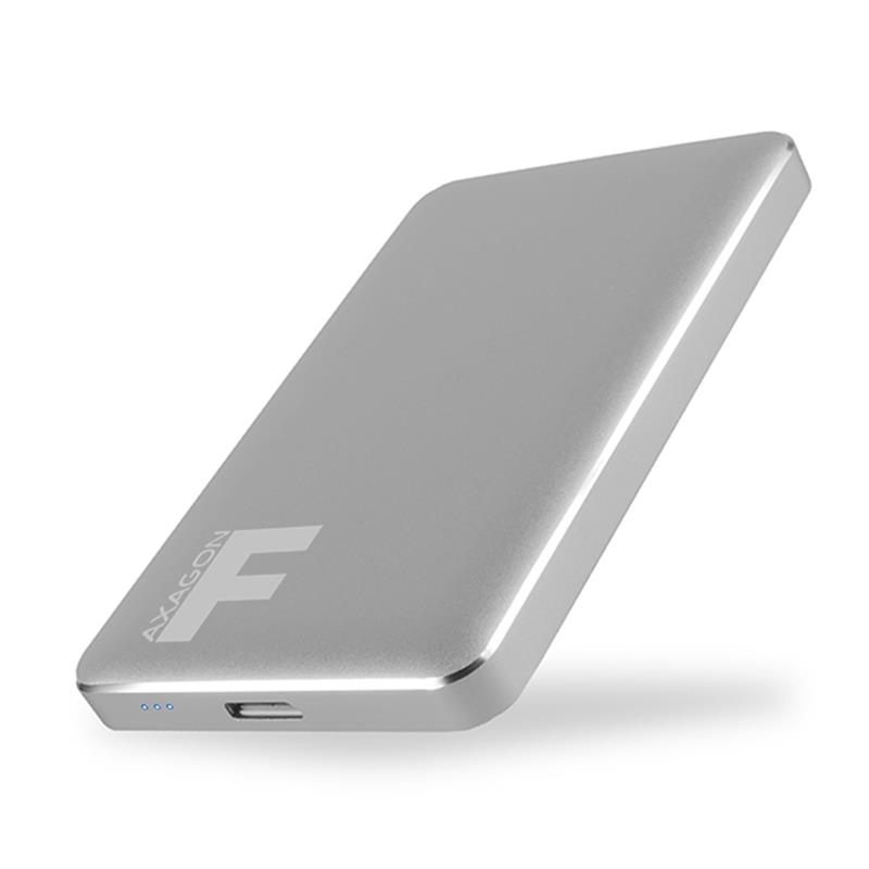AXAGON USB3 0 - SATA 6G 2 5 External SCREWLESS ALU Box Grey