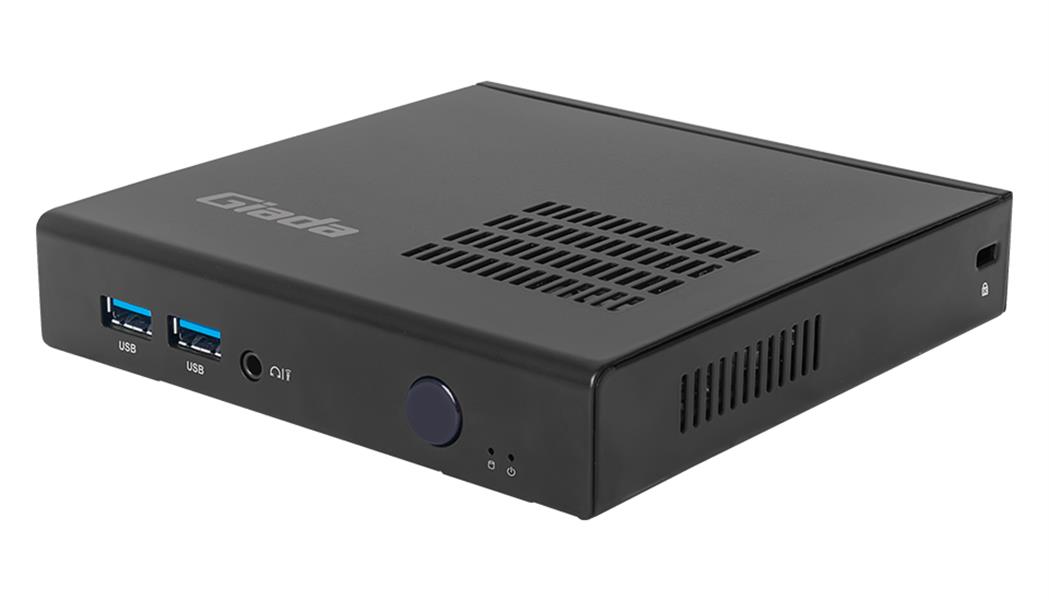 Giada miniPC barebone DK310 MOQ Intel Pentium J6426 4G LPDDR4-2666 onboard 1 x MiniPCIe MSATA M 2 WiFi slot 1 x DP 1 x HDMI Realtek GBit LAN 4 x USB3 