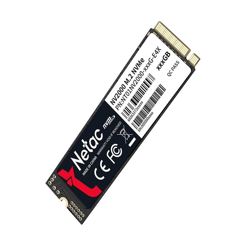 Netac NV2000 PCIe 3 x4 M 2 2280 NVMe 3D NAND SSD 256GB R W up to 2500 1000MB s