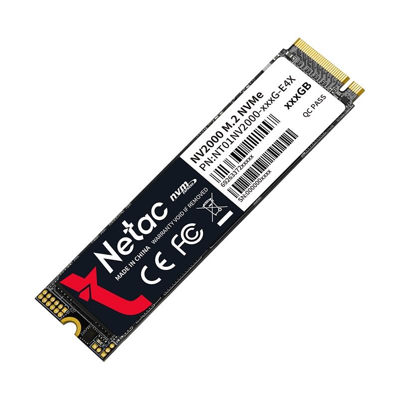 Netac NV2000 PCIe 3 x4 M 2 2280 NVMe 3D NAND SSD 256GB R W up to 2500 1000MB s