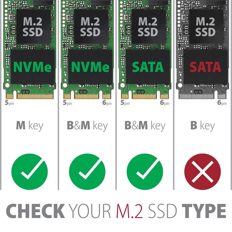 AXAGON USB-C 3 2 Gen 2 - M 2 NVMe SATA SSD screwless RAW box BLACK