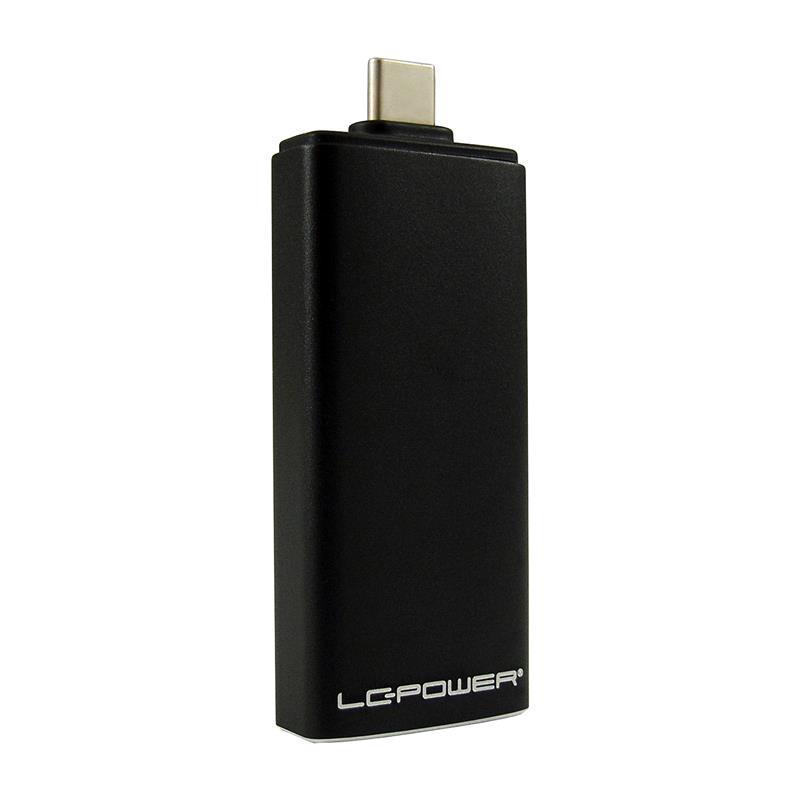 LC-Power LC-M2-C-42MM M 2 SATA SSD enclosure USB 3 2 Gen 2 black