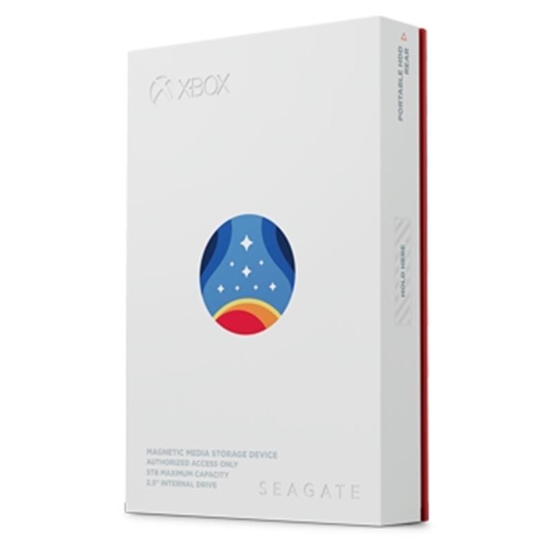 Seagate Game Drive Starfield Special Edition externe harde schijf 5 TB Wit