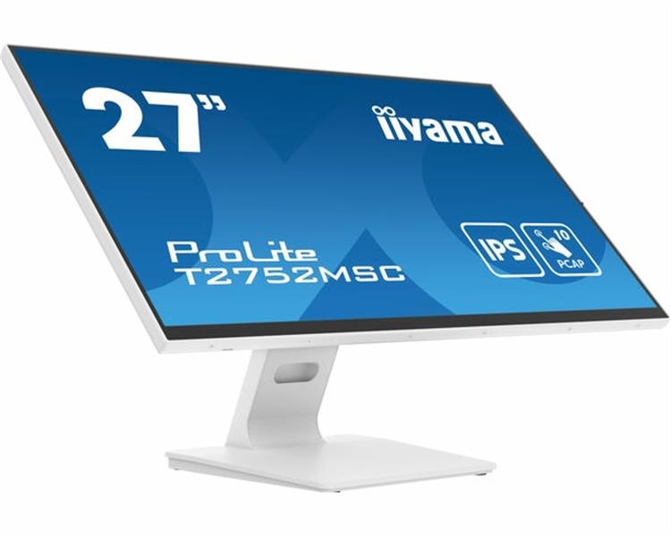 iiyama ProLite T2752MSC-W1 computer monitor 68,6 cm (27"") 1920 x 1080 Pixels Full HD LED Touchscreen Zwart