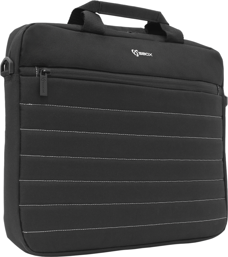 Sbox 15,6 inch Laptoptas Copenhagen - zwart