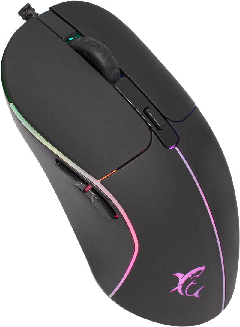 GM-5010 WARLOCK Gaming muis met RGB en 6400 dpi - Zwart