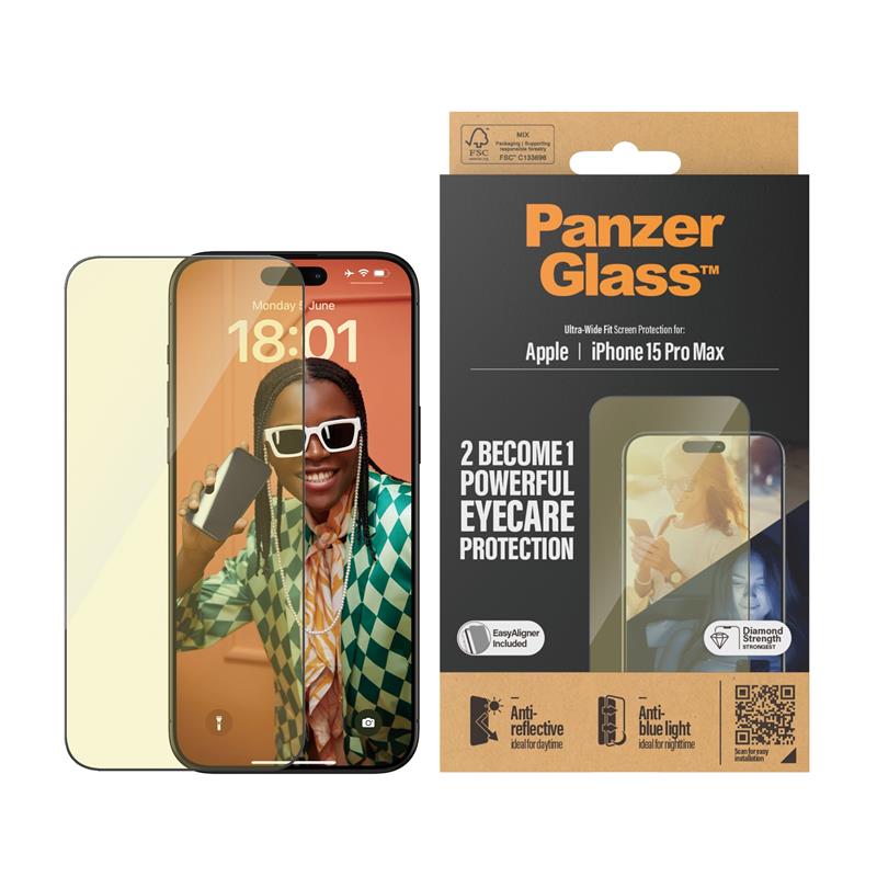 PanzerGlass UWF Anti Reflective & Bluelight Doorzichtige schermbeschermer Apple 1 stuk(s)