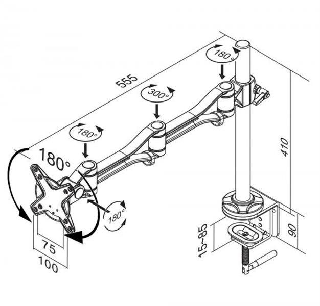 Neomounts monitorarm