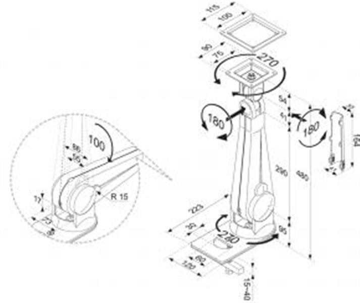 Neomounts monitorarm