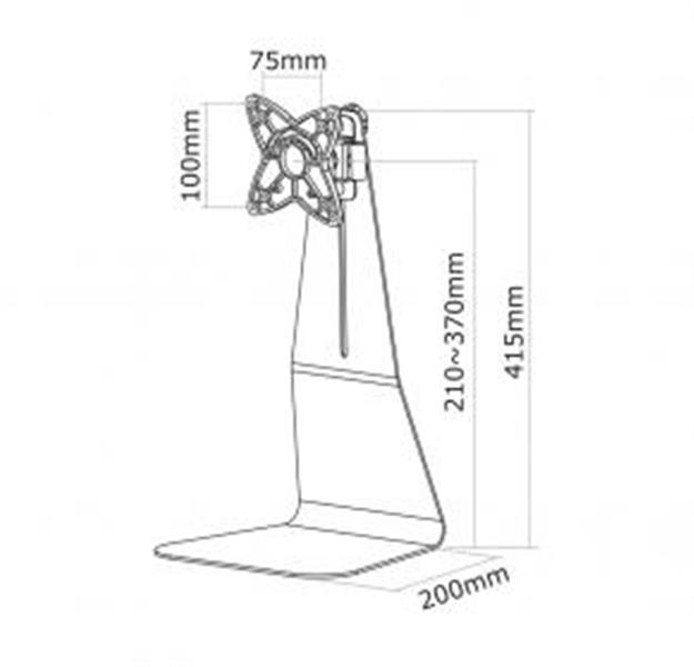 Neomounts monitor stand