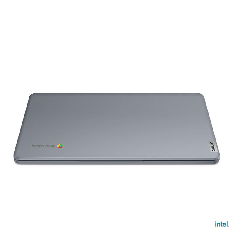 Lenovo 14e Chromebook N200 35,6 cm (14"") Full HD Intel® N 8 GB LPDDR5-SDRAM 128 GB eMMC Wi-Fi 6E (802.11ax) ChromeOS Grijs