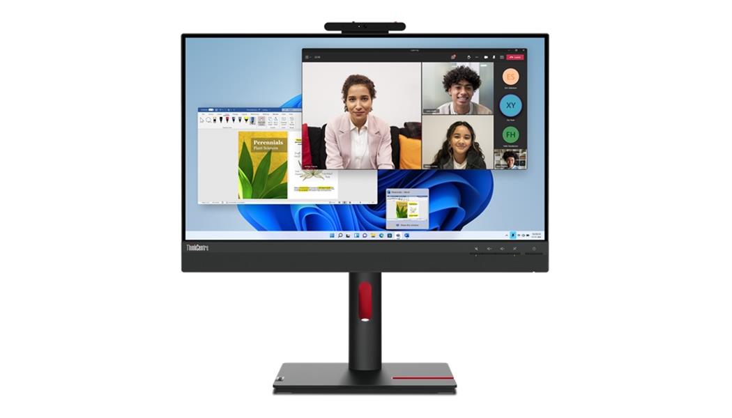Lenovo ThinkCentre Tiny-In-One 24 LED display 60,5 cm (23.8"") 1920 x 1080 Pixels Full HD Touchscreen Zwart