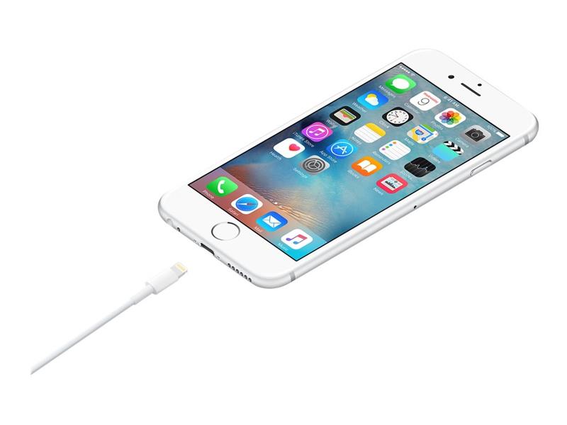 Apple Lightning-kabel 1 m Wit