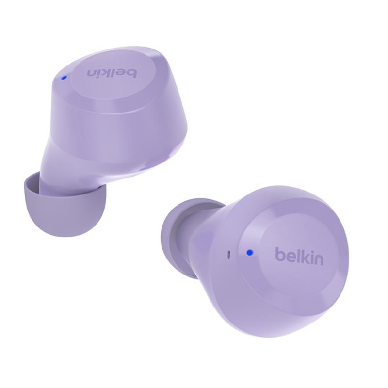 Belkin SoundForm Bolt Headset Draadloos In-ear Gesprekken/Muziek/Sport/Elke dag Bluetooth Lavendel
