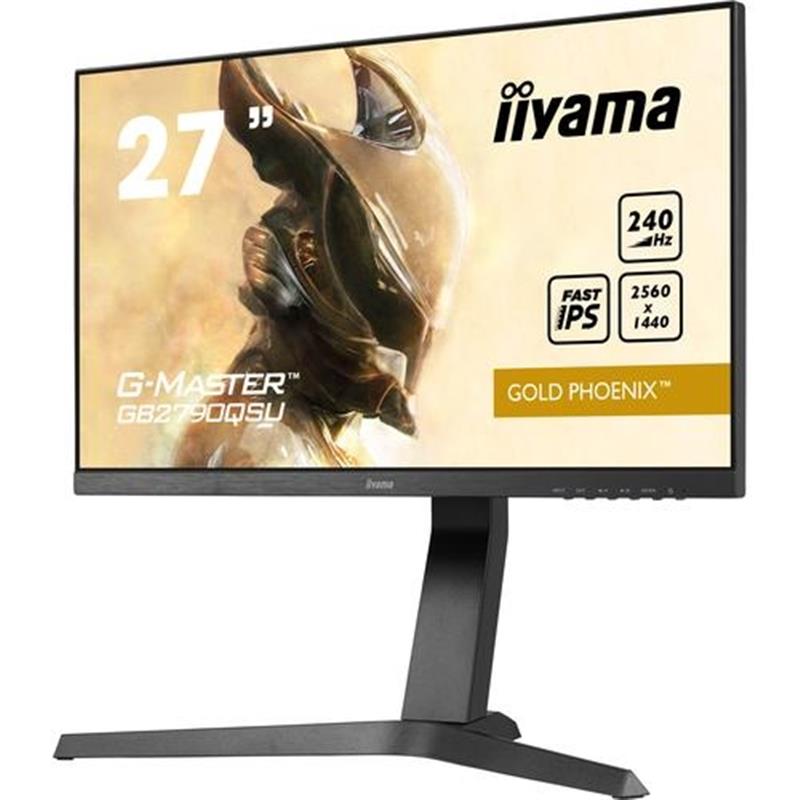iiyama G-MASTER GB2790QSU-B1 computer monitor 68,6 cm (27"") 2560 x 1440 Pixels Wide Quad HD LED Zwart