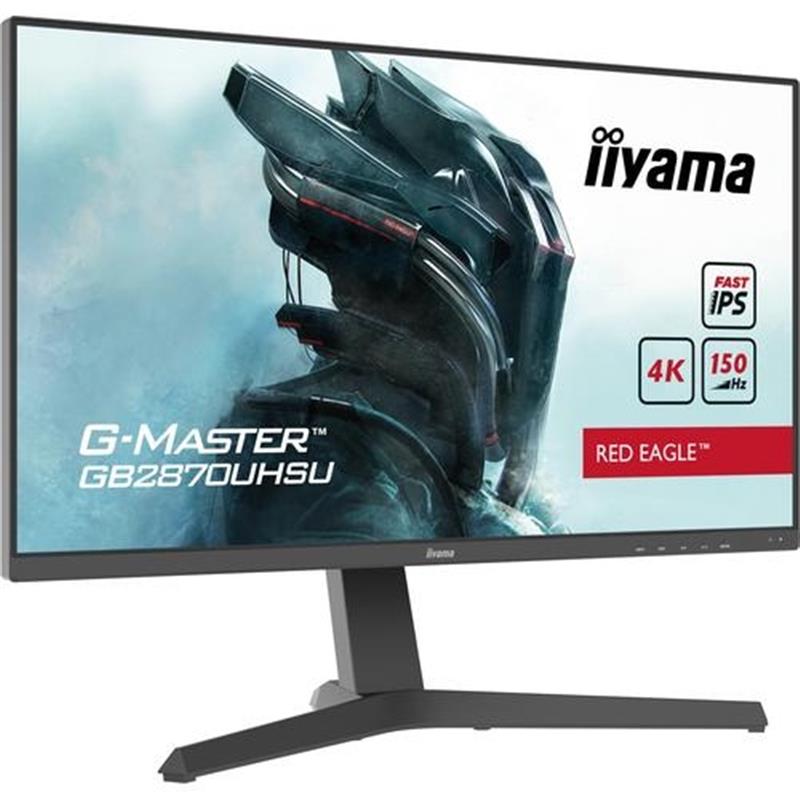 iiyama G-MASTER GB2870UHSU-B1 computer monitor 71,1 cm (28"") 3840 x 2160 Pixels 4K Ultra HD LED Zwart