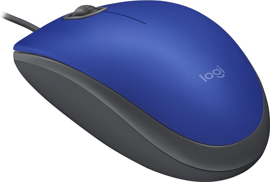 Logitech M110 muis Ambidextrous USB Type-A Optisch 1000 DPI