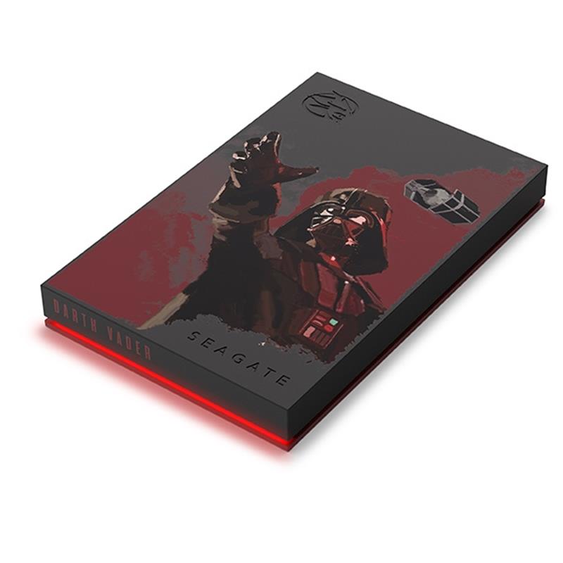 Seagate Game Drive Darth Vader™ Special Edition FireCuda externe harde schijf 2000 GB Zwart, Rood