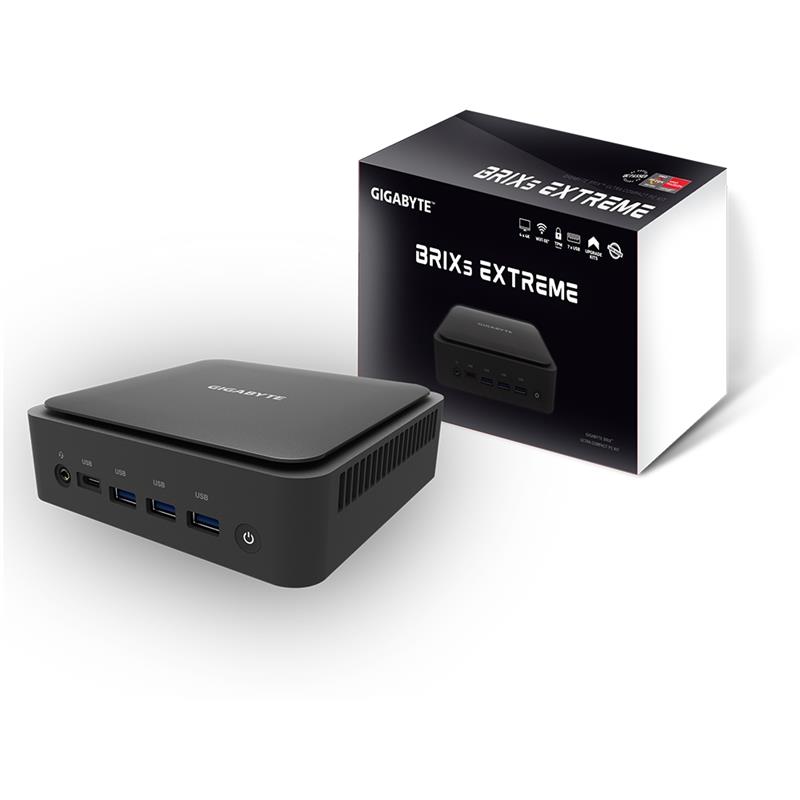 Gigabyte NUC Slim Barebone AMD Ryzen tm 5 5500U 6-Core HT RX Vega 7 Wi-Fi 6 BT 5