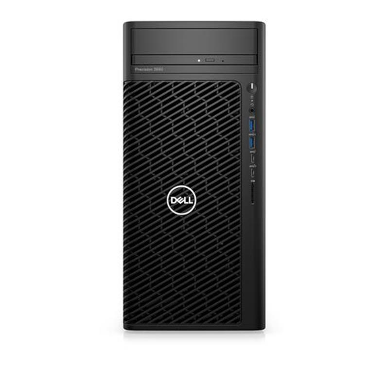 DELL Precision 3660 i7-12700K Tower Intel® Core™ i7 16 GB DDR5-SDRAM 512 GB SSD Windows 10 Pro Workstation Zwart