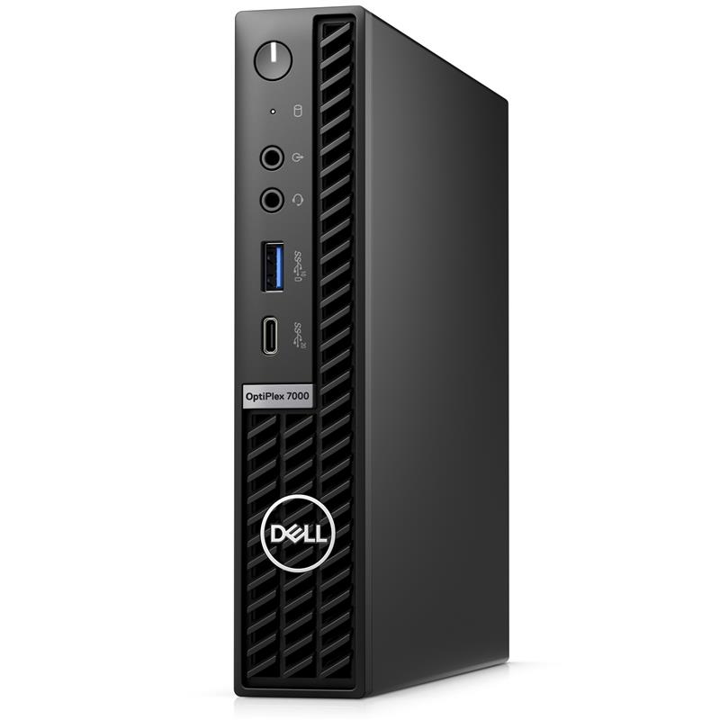 DELL OptiPlex 7000 i5-12500T MFF Intel® Core™ i5 8 GB DDR4-SDRAM 256 GB SSD Windows 10 Pro Mini PC Zwart