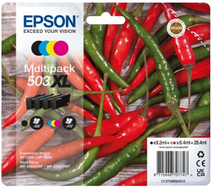 EPSON Multipack 4colours 503XL Ink