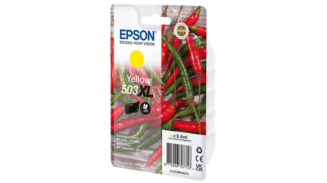 Epson 503XL inktcartridge 1 stuk(s) Origineel Hoog (XL) rendement Geel