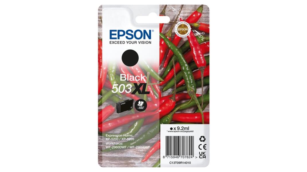 Epson 503XL inktcartridge 1 stuk(s) Compatibel Hoog (XL) rendement Zwart