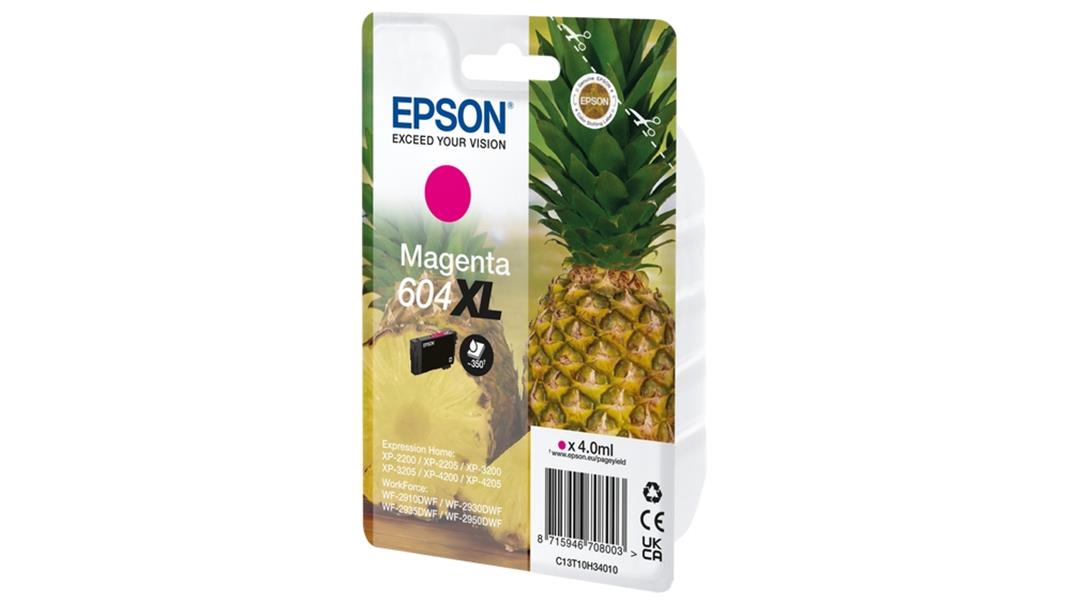 Epson 604XL inktcartridge 1 stuk(s) Origineel Hoog (XL) rendement Magenta