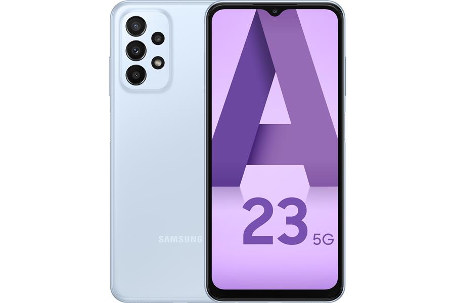 Samsung Galaxy A23 5G SM-A236B 16,8 cm (6.6"") Hybride Dual SIM Android 12 USB Type-C 4 GB 64 GB 5000 mAh Blauw