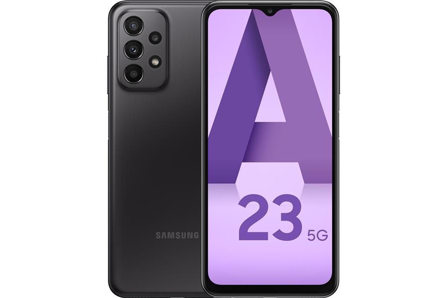 Samsung Galaxy A23 5G SM-A236B 16,8 cm (6.6"") Hybride Dual SIM Android 12 USB Type-C 4 GB 64 GB 5000 mAh Zwart