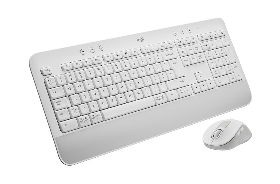 Logitech Signature MK650 Combo For Business toetsenbord Inclusief muis RF-draadloos + Bluetooth QWERTZ Duits Wit