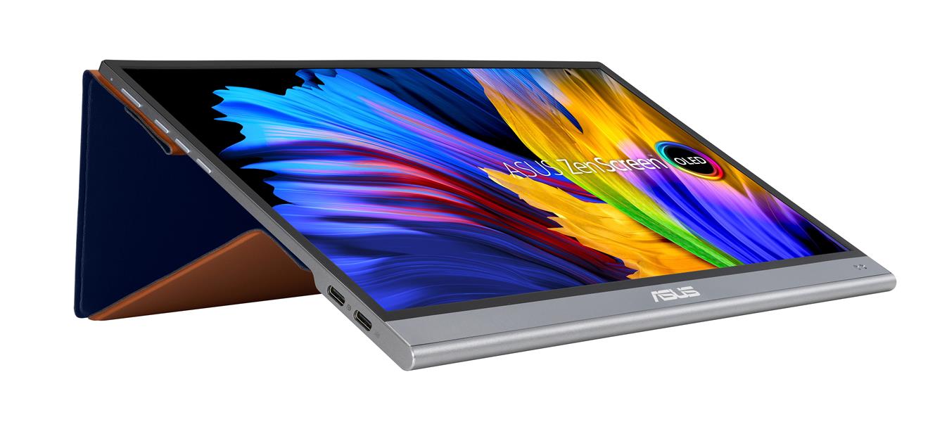 ASUS ZenScreen MQ13AH 33,8 cm (13.3"") 1920 x 1080 Pixels Full HD OLED Zwart