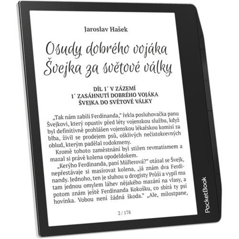 PocketBook 700 Era Silver e-book reader Touchscreen 16 GB Zwart Zilver