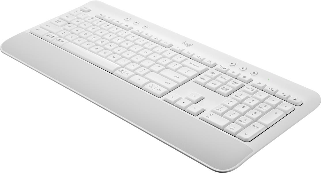 Logitech Signature K650 toetsenbord RF-draadloos + Bluetooth QWERTY UK International Wit