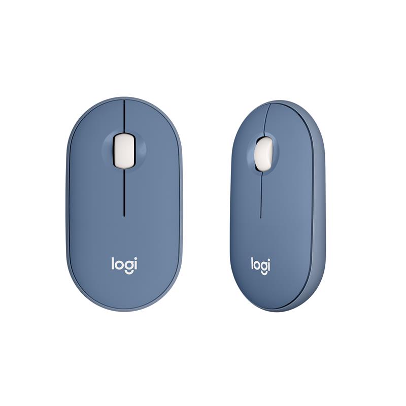 Logitech Pebble M350 muis Ambidextrous RF-draadloos + Bluetooth Optisch 1000 DPI