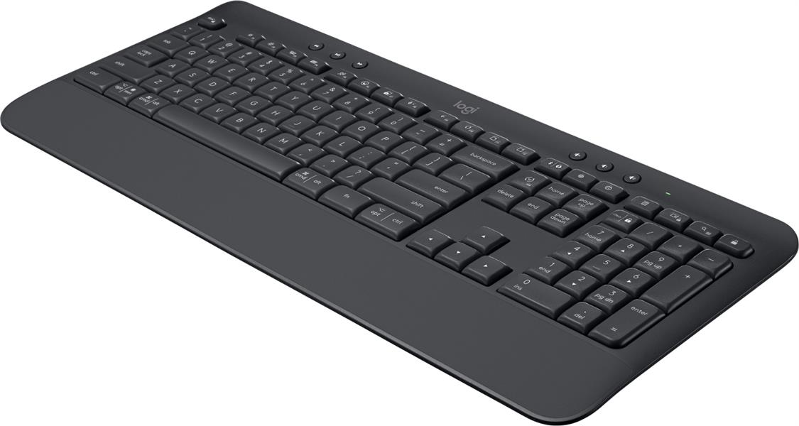 Logitech Signature K650 toetsenbord RF-draadloos + Bluetooth AZERTY Nederlands Grafiet