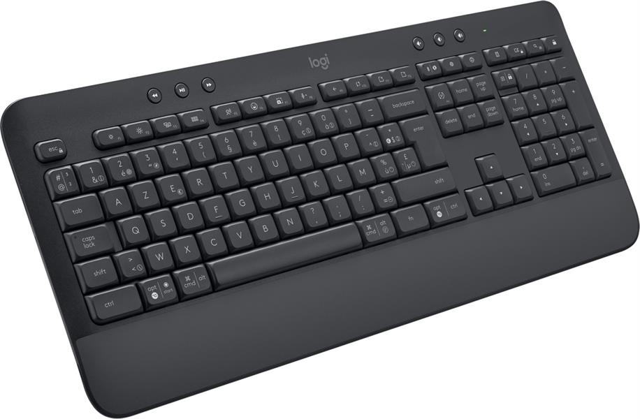 Logitech Signature K650 toetsenbord RF-draadloos + Bluetooth AZERTY Nederlands Grafiet