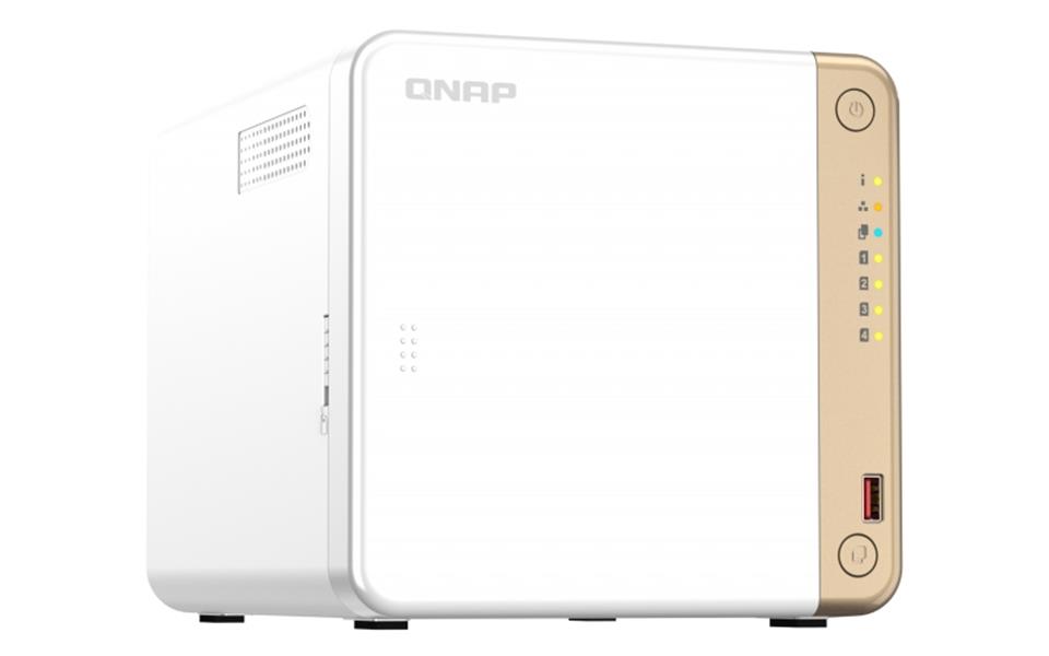 QNAP TS-462-2G data-opslag-server NAS Tower Ethernet LAN Wit N4505